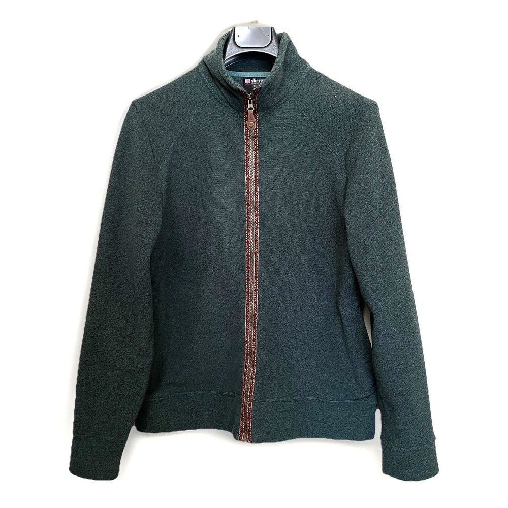 Sherpa Adventure Gear Layering Jacket Sweater Fleece Nepal Green Hiking Outdoor
